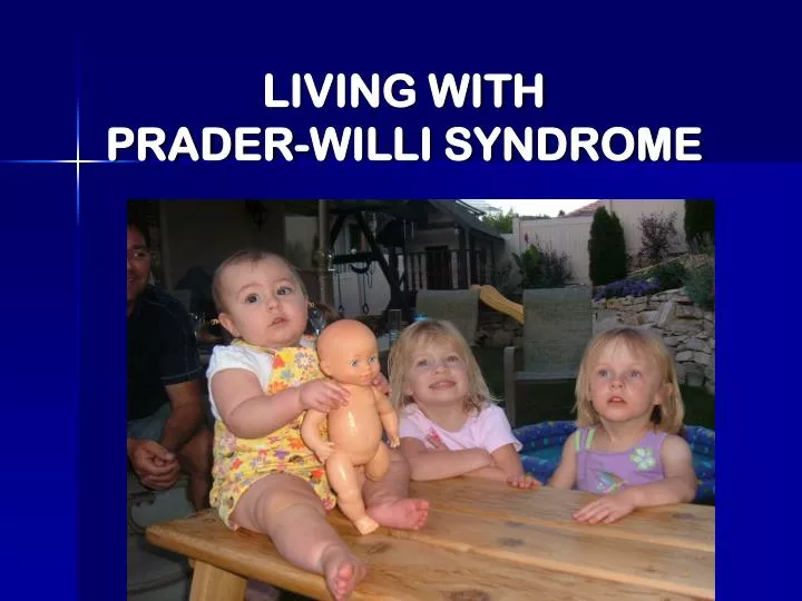 living with prader willi syndrome
