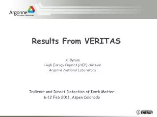 Results From VERITAS
