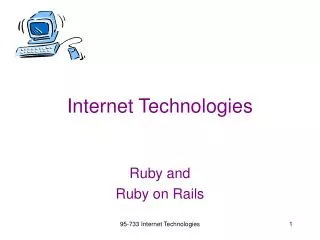 Internet Technologies