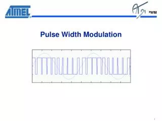 pulse width modulation