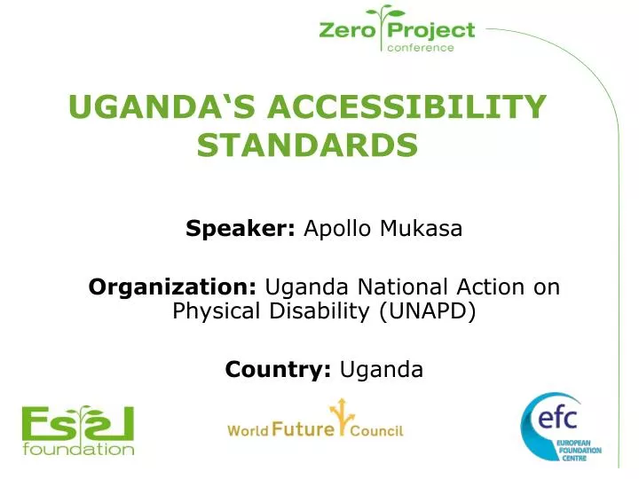 uganda s accessibility standards