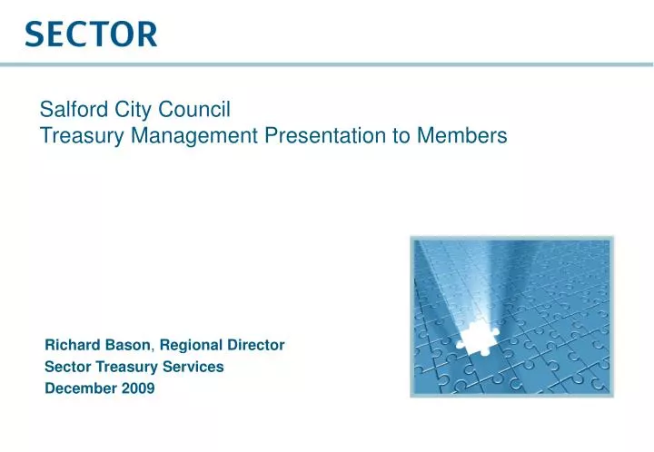 salford city council treasury management presentation to members