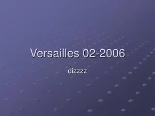Versailles 02-2006