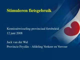 stimuleren fietsgebruik