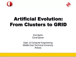 Artificial Evolution: From Clusters to GRID