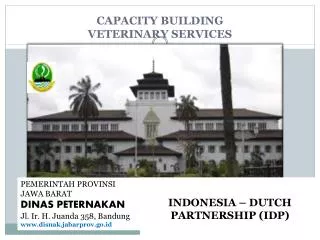 CAPACITY BUILDING VETERINARY SERVICES