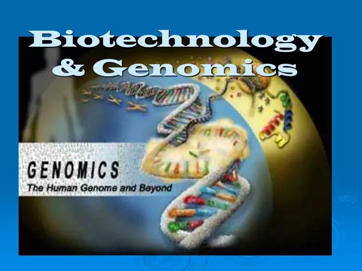 biotechnology genomics