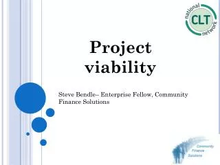 Project viability
