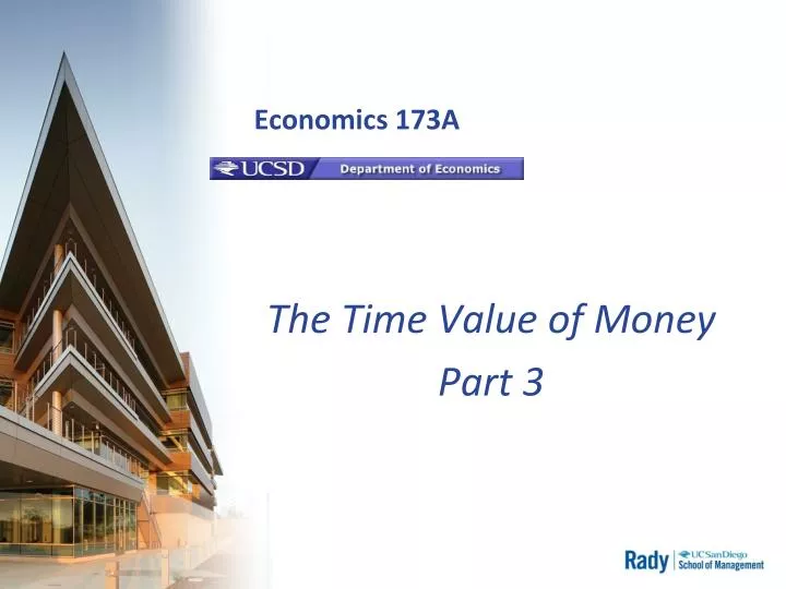 economics 173a