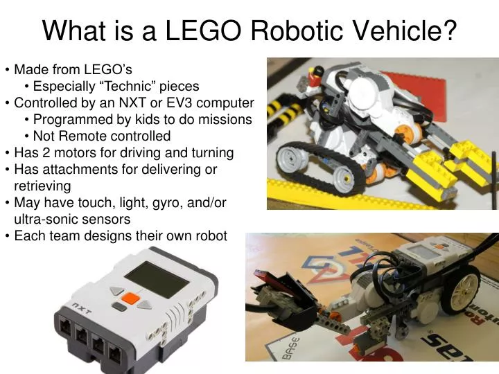 what is a lego robotic vehicle