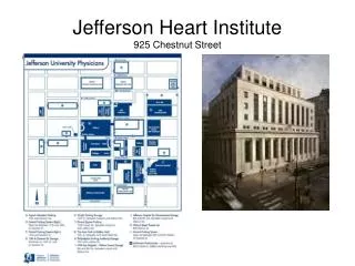 Jefferson Heart Institute 925 Chestnut Street