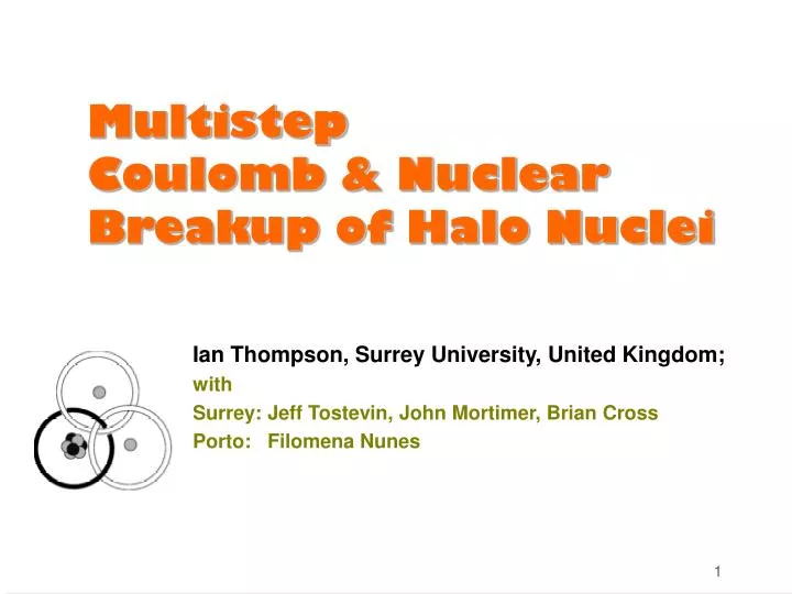 multistep coulomb nuclear breakup of halo nuclei