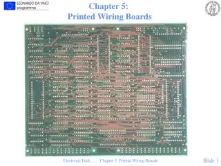 Chapter 5: Printed Wiring Boards