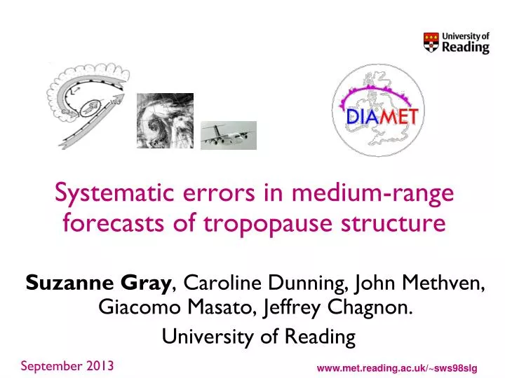 systematic errors in medium range forecasts of tropopause structure
