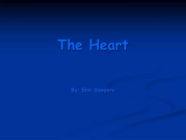 the heart by erin sawyers