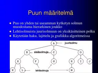 puun m ritelm