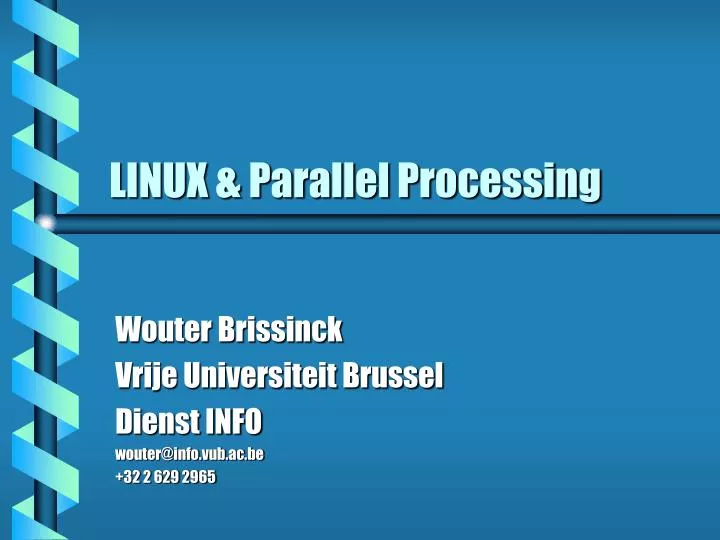 linux parallel processing