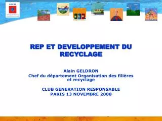 rep et developpement du recyclage