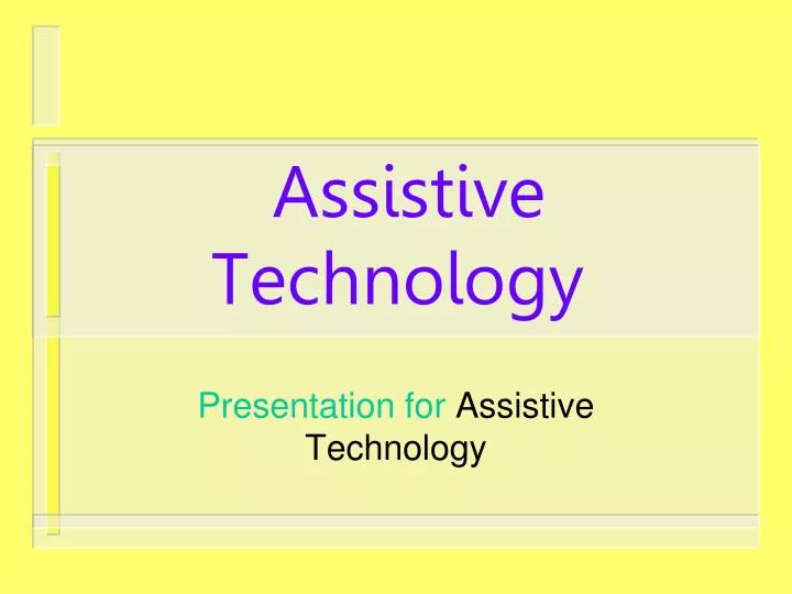 assistive technology