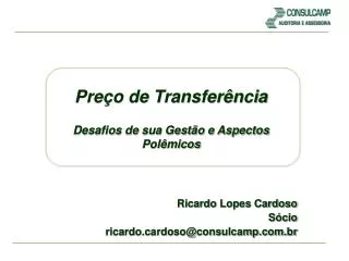 pre o de transfer ncia