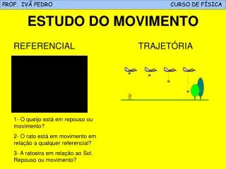 estudo do movimento