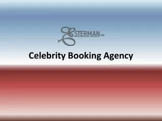 celebrity booking agency
