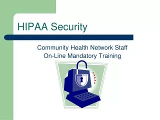 HIPAA Security