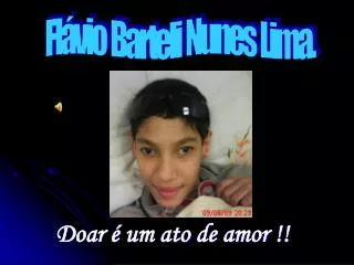 doar um ato de amor