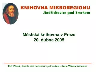 knihovna mikroregionu