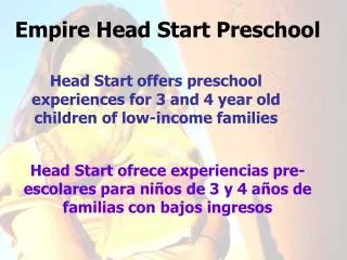 Empire Head Start Preschool