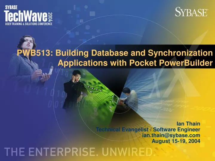 pwb513 building database and synchronization applications with pocket powerbuilder