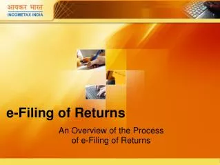 e-Filing of Returns