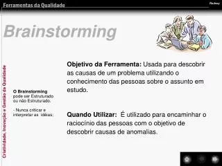 brainstorming