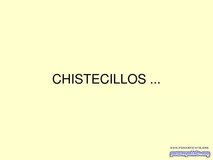 chistecillos