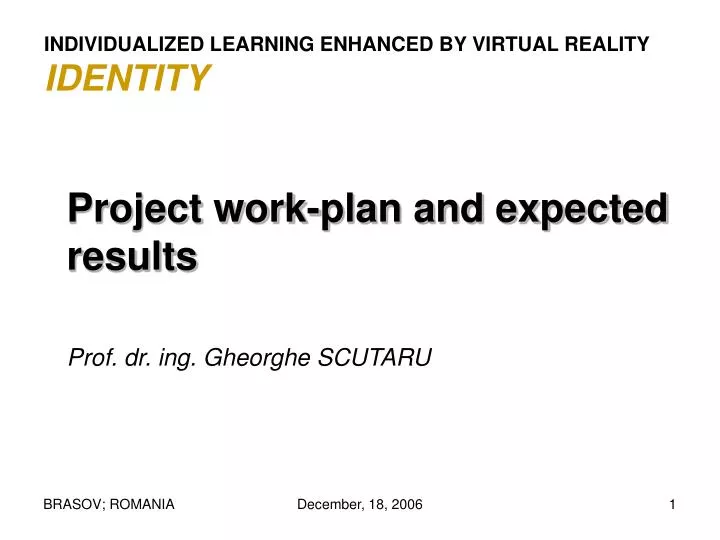 individualized learning enhanced by virtual reality identity
