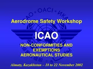 NON-CONFORMITIES AND EXEMPTIONS AERONAUTICAL STUDIES