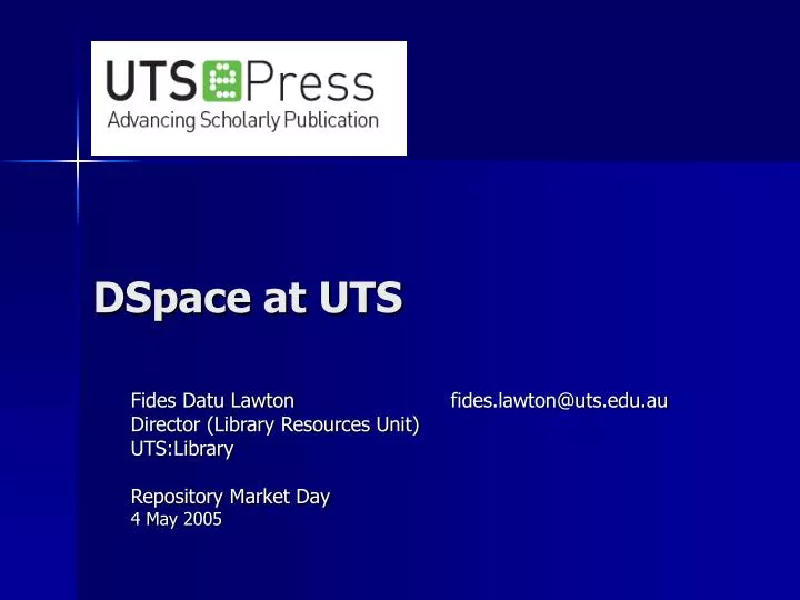 dspace at uts