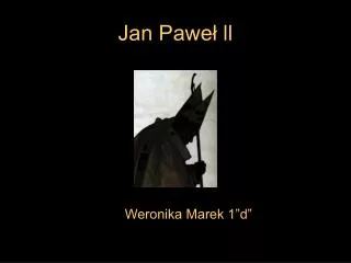 jan pawe ll