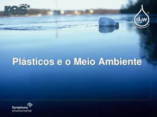 pl sticos e o meio ambiente