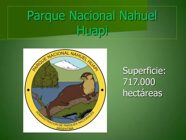 parque nacional nahuel huapi