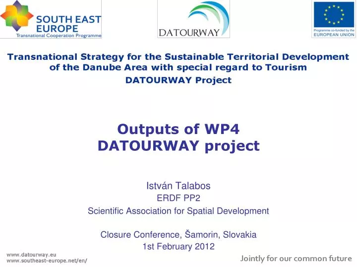 outputs of wp4 datourway project