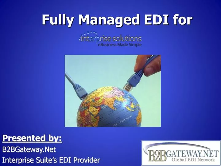 fully managed edi for