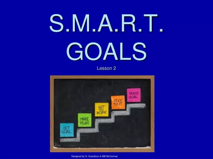 s m a r t goals lesson 2