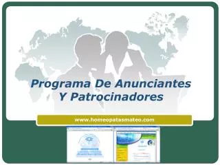 programa de anunciantes y patrocinadores