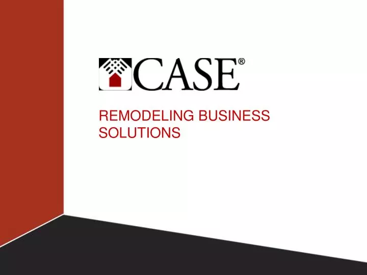 remodeling business solutions