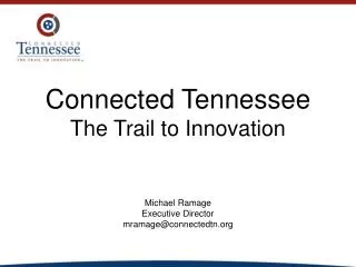 Connected Tennessee The Trail to Innovation