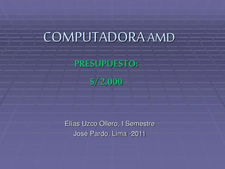 computadora amd