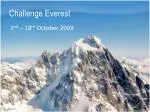 Challenge Everest - slide 1