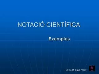 notaci cient fica
