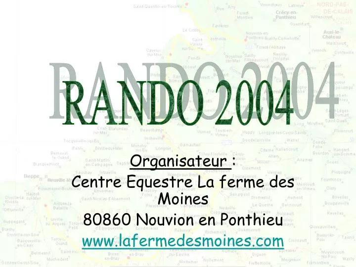 organisateur centre equestre la ferme des moines 80860 nouvion en ponthieu www lafermedesmoines com
